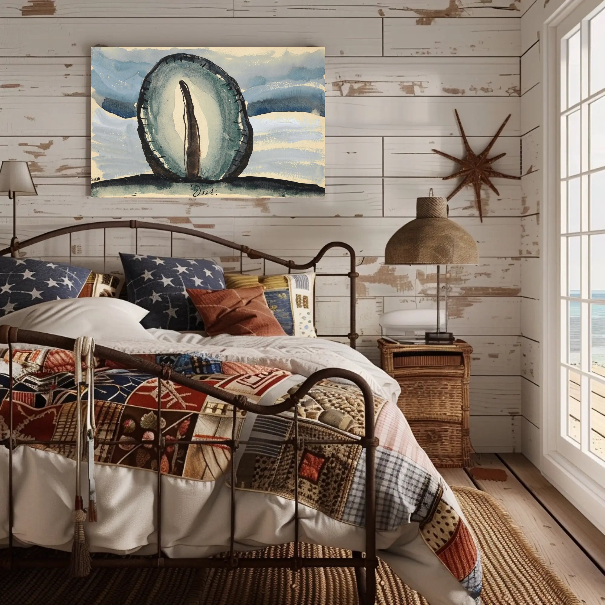 Abstract Landscape Poster