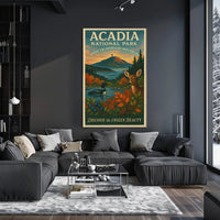 Acadia National Park Nature Serenity National Park Poster