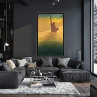 Liberty in the Dawn Poster PosterGoat