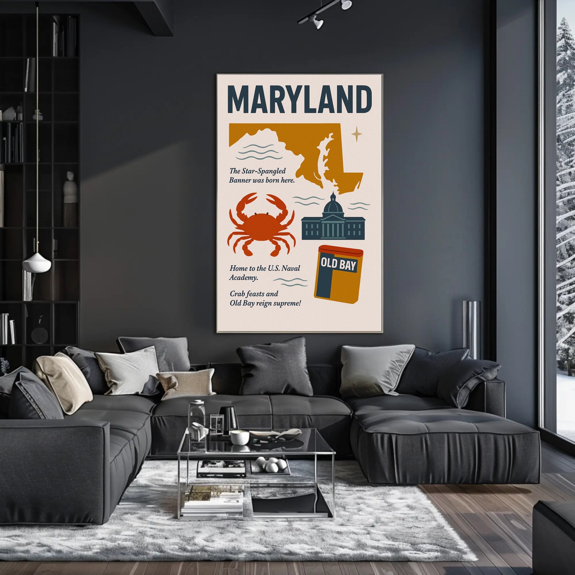 Maryland Highlights Poster