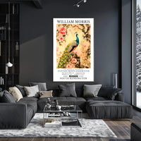 Cotton Prints Exhibition Peacock Poster Cultural or Heritage Poster