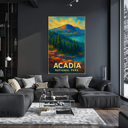 Abstract Acadia Poster Museum Quality Print For Home Decor