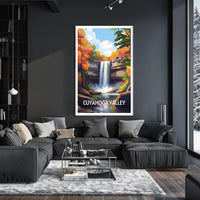 Cuyahoga Valley National Park Waterfall Poster