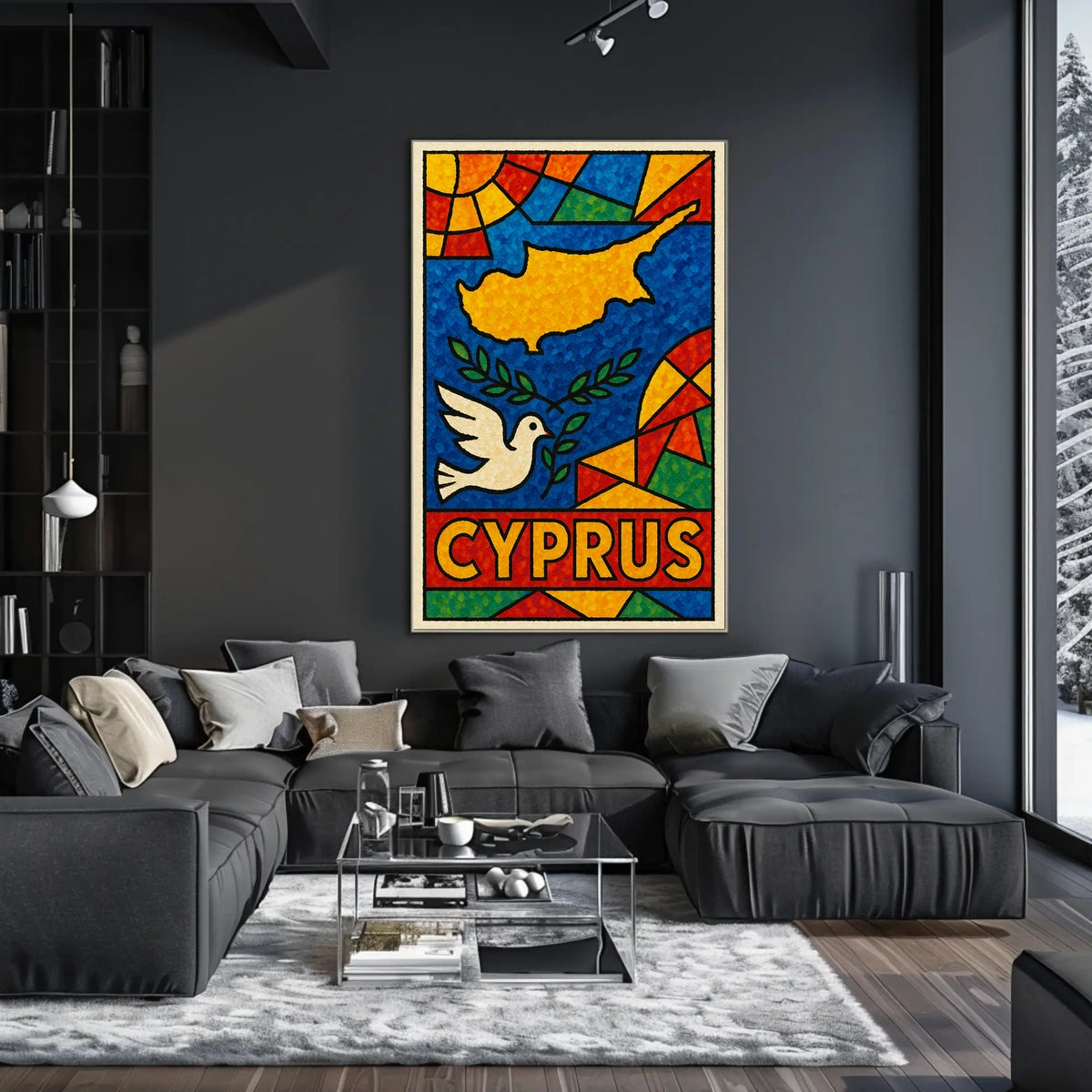 Cyprus A Mosaic Of Peace Poster