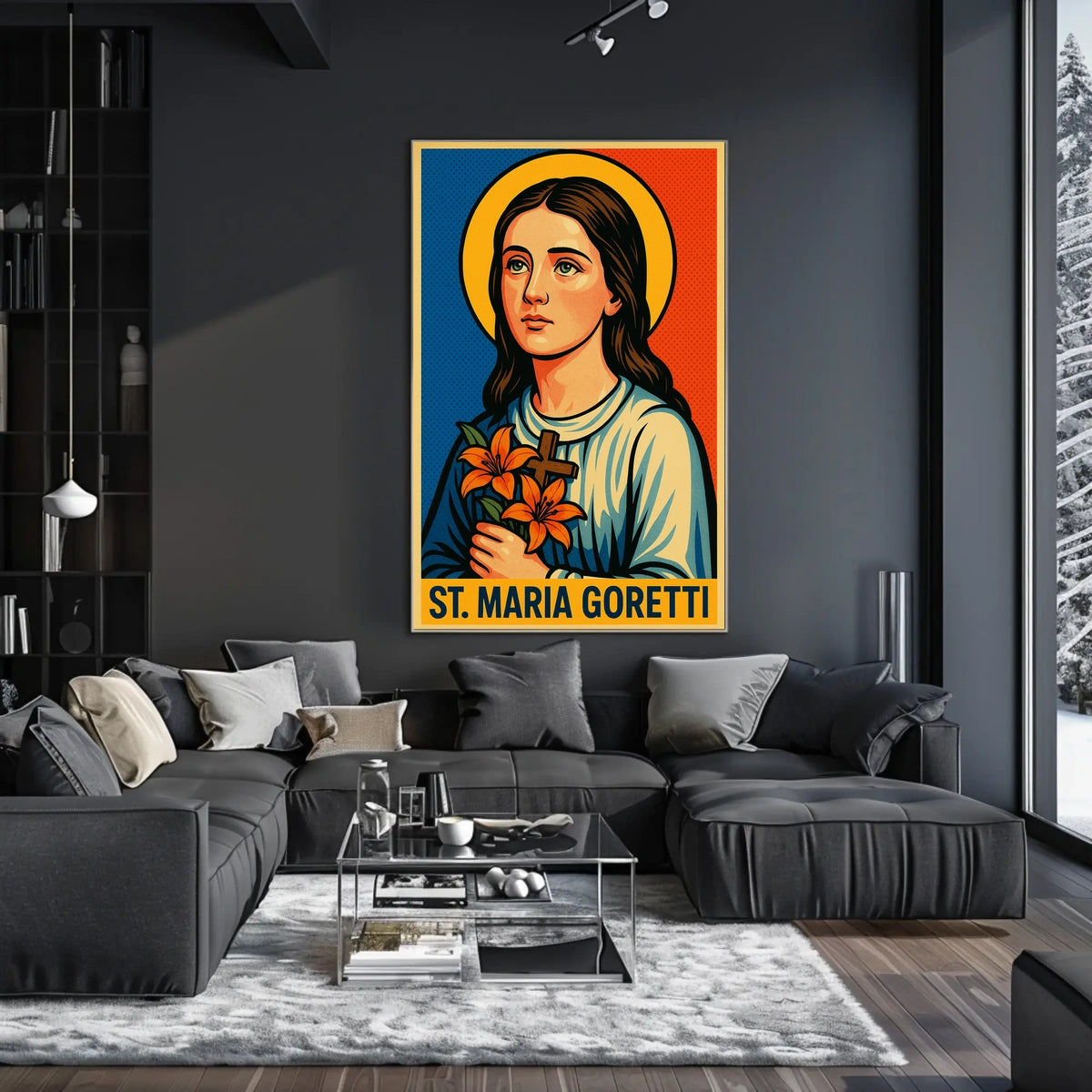St. Maria Goretti Poster