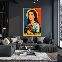 St. Maria Goretti Poster