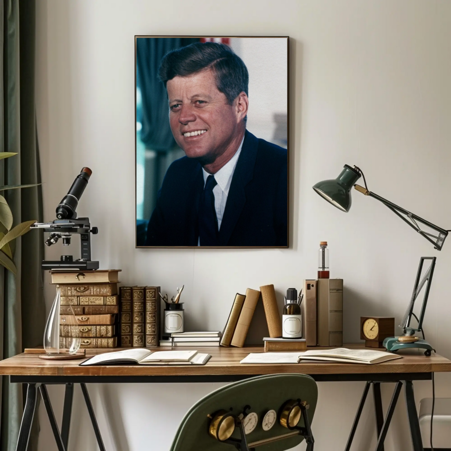 John F. Kennedy 35th President Of The United States Photo