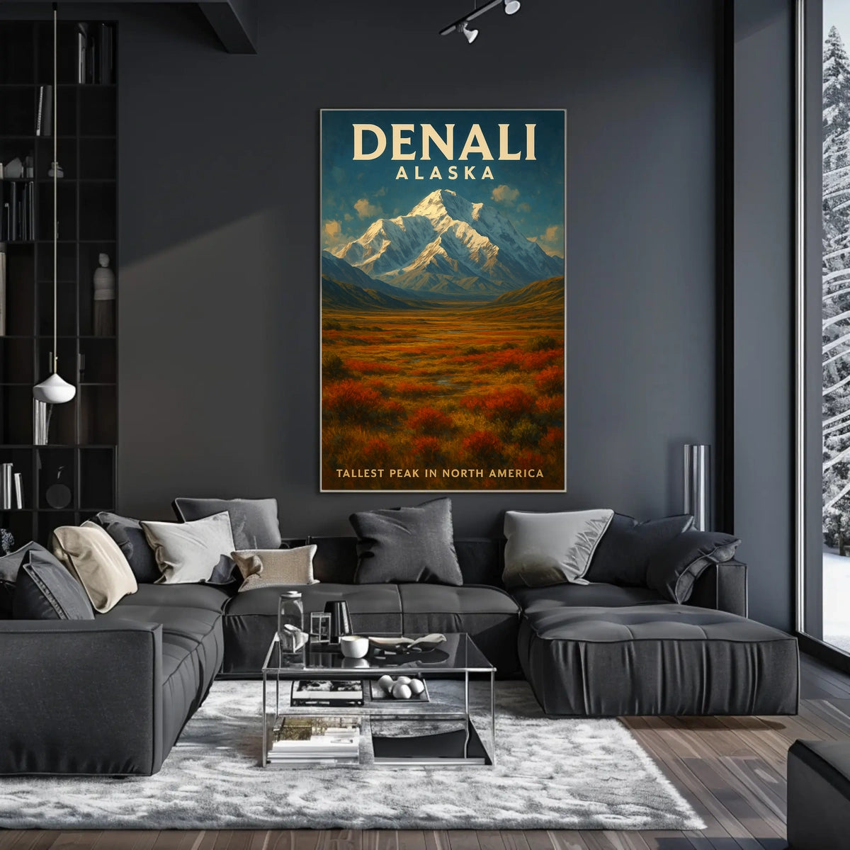 Denali Tallest Peak In North America Poster