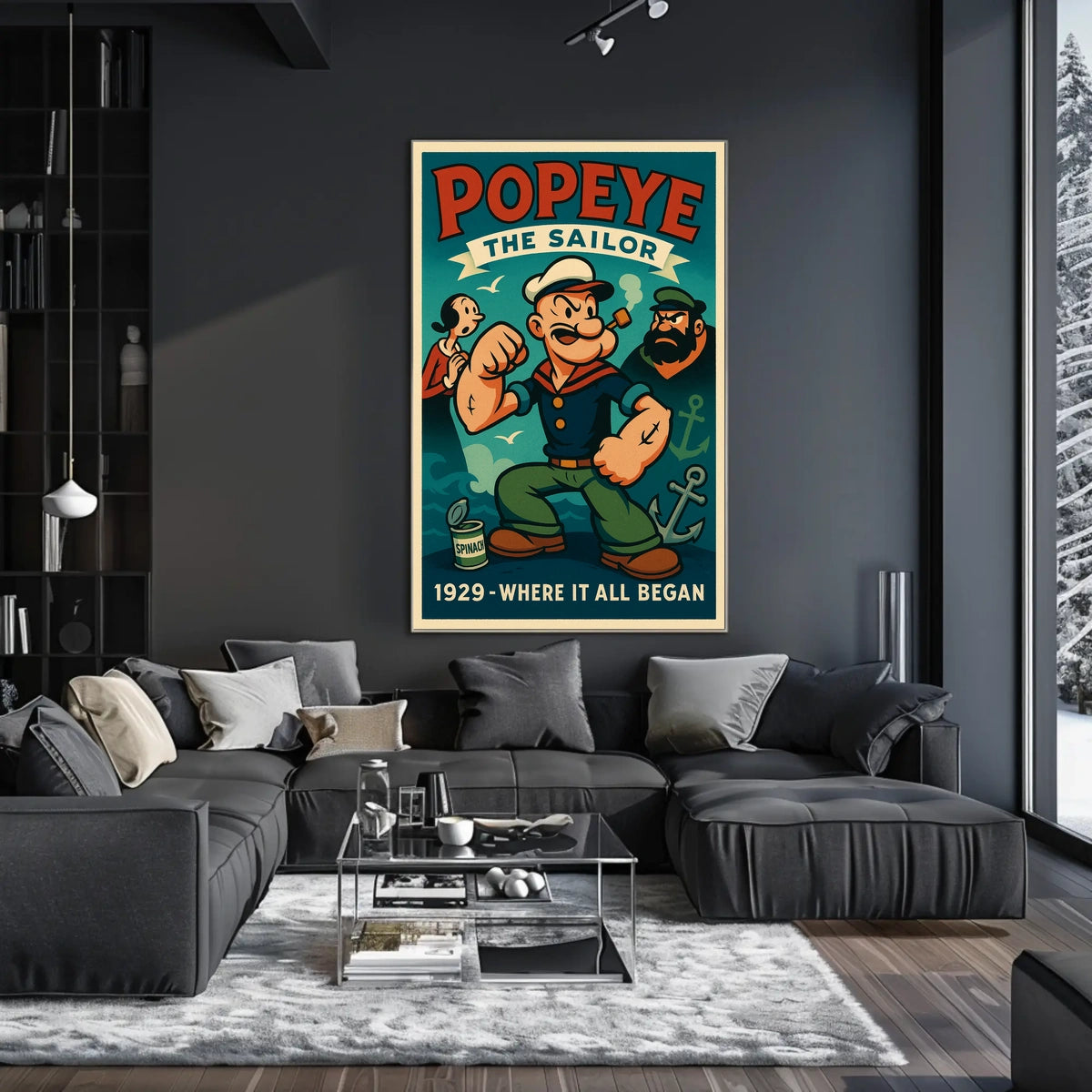 Popeye 1929 Art Poster POP-94