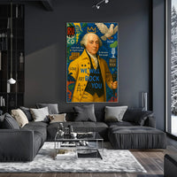 18th Century Rock Fusion Art for Modern Spaces