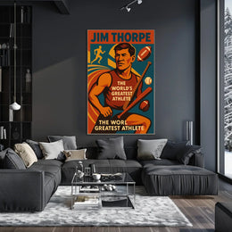 The Worlds Greatest Athlete Poster