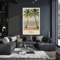 Belize Beach Getaway Poster