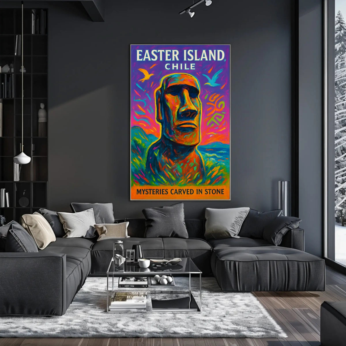 Easter Island Mysteries Poster