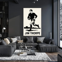 Jim Thorpe Legendary Athlete Poster