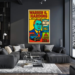 Warren G. Harding Return to Normalcy Poster PosterGoat