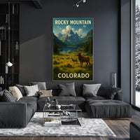 Rocky Mountain Majesty Poster