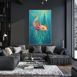 Aquatic Dreamscape Poster