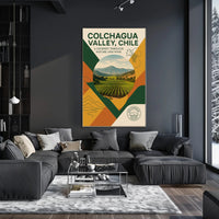 Colchagua Valley, Chile  A Journey Through Nature and Wine Poster PosterGoat
