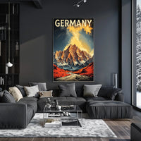 Majestic Mountains of Germany Poster