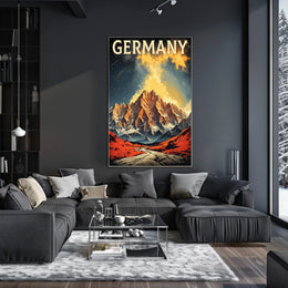 Majestic Mountains of Germany Poster