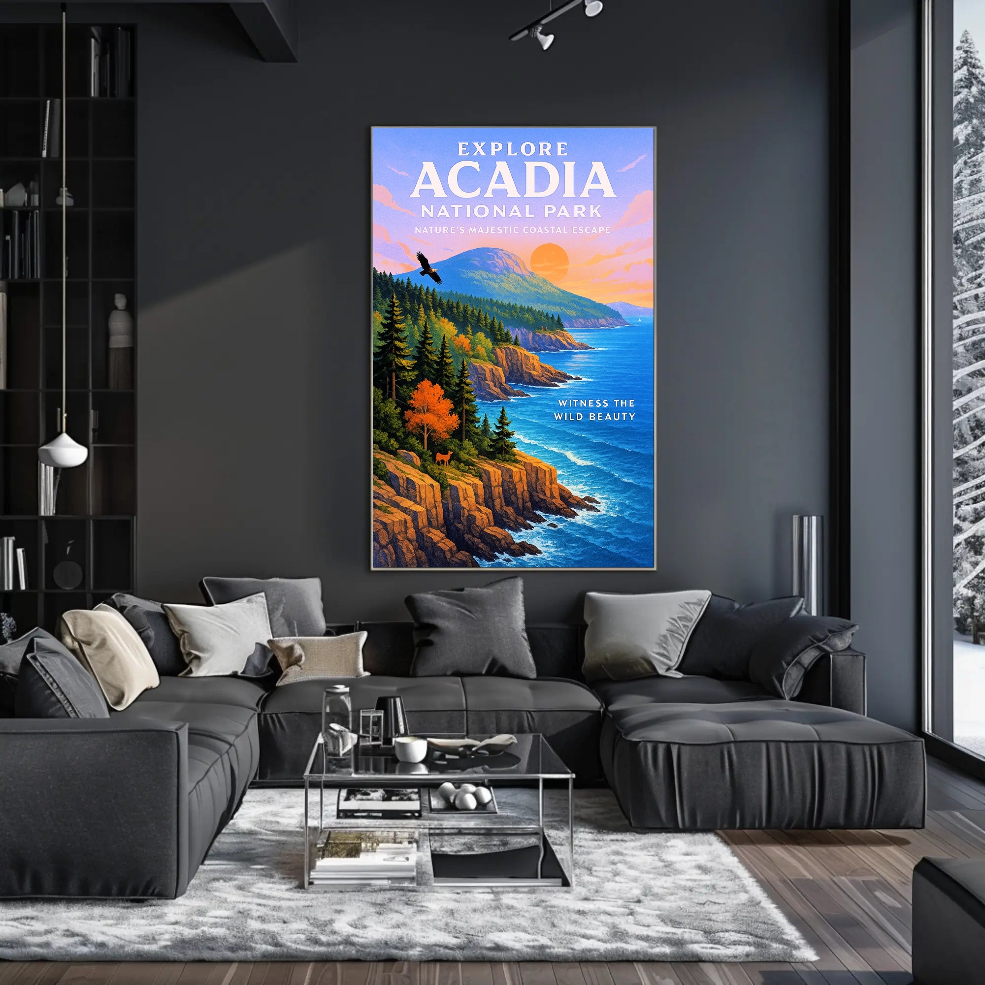 Explore Acadia National Park Poster