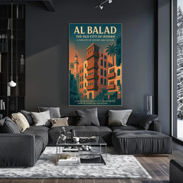 Al Balad The Old City Of Jeddah Poster