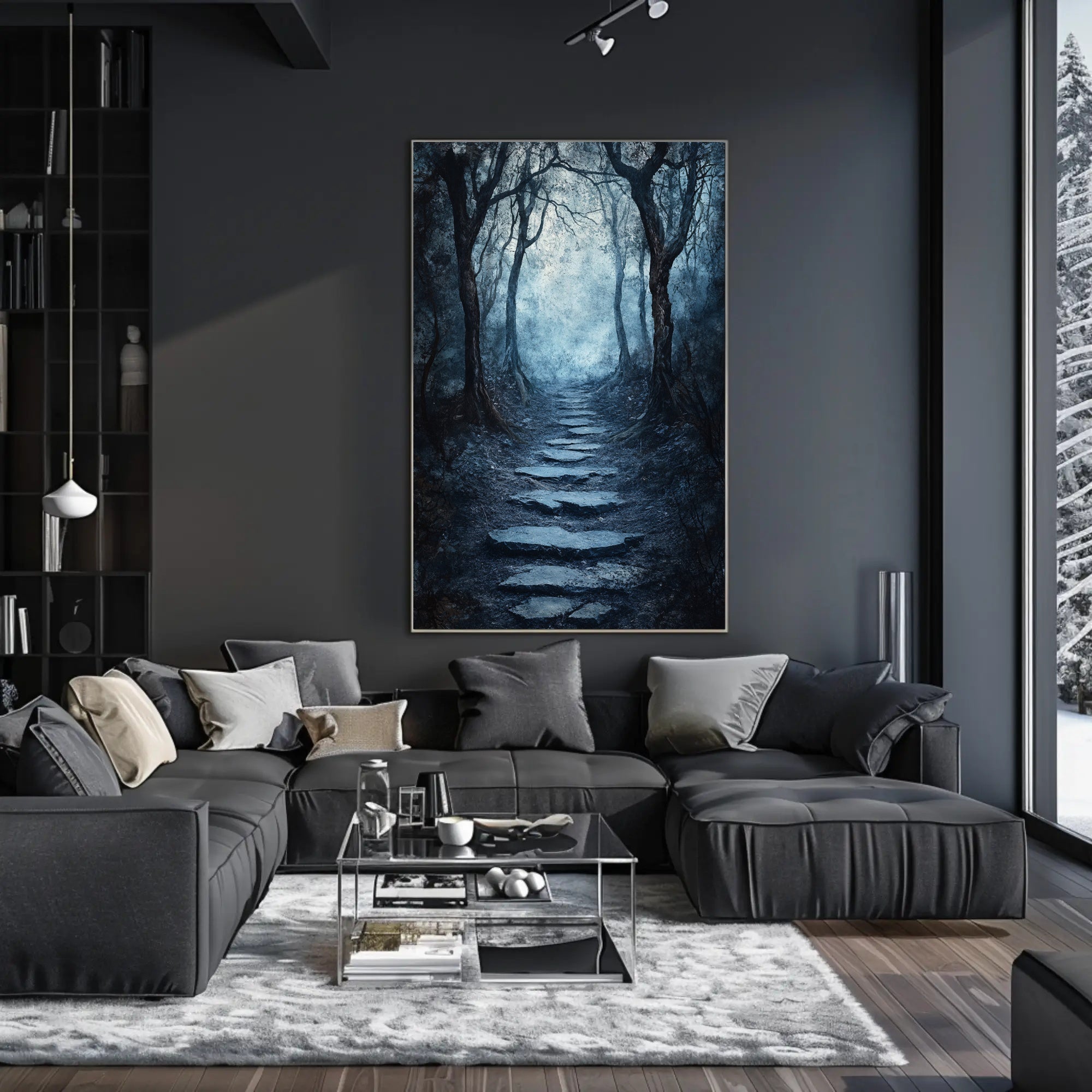 Enchanted Forest Pathway Poster