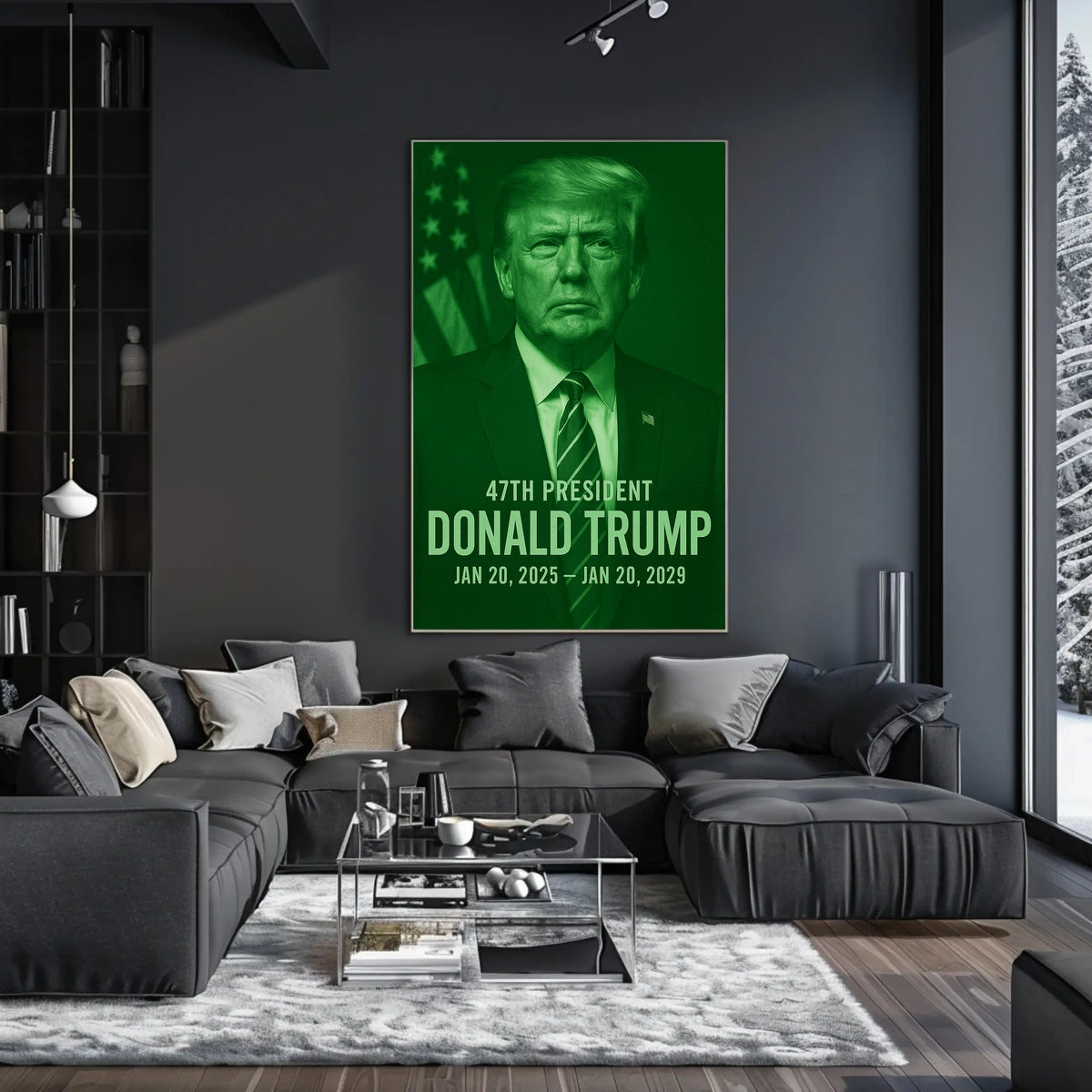 Donald Trump 47th President Poster