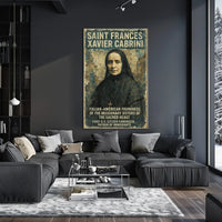 Saint Frances Xavier Cabrini Heritage Cultural or Heritage Poster