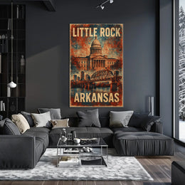 Little Rock, Arkansas Poster