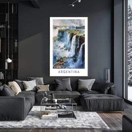 Majestic Argentina Poster PosterGoat