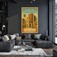 Al Balad The Colorful Old City of Jeddah Poster