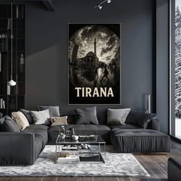 Tirana At Dusk Poster