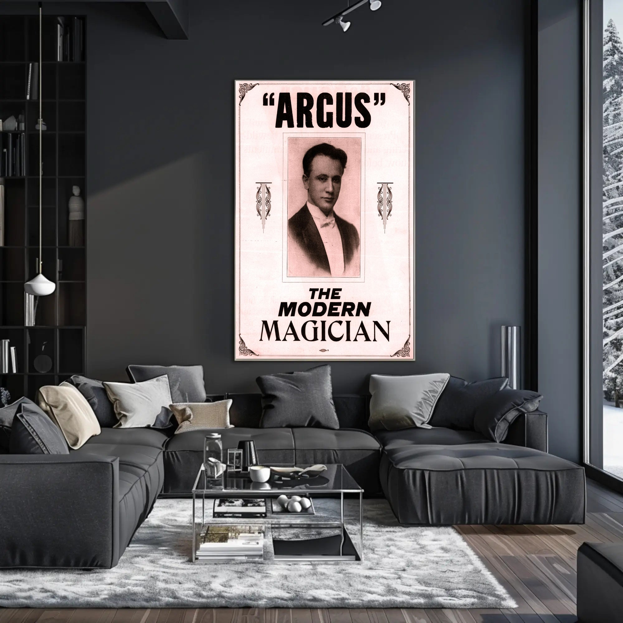 Argus the Modern Magician Historical or Presidential Poster