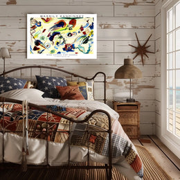 Wassily Kandinsky First Abstract Watercolor Poster