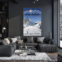 Berner Oberland Winter Wonderland Poster