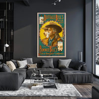 Buffalo Bill's Wild West Show Vintage Poster Print