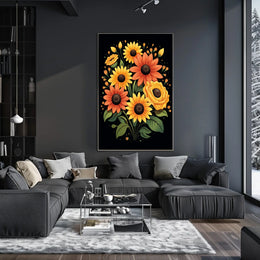 Vibrant Floral Bouquet Poster