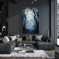 Enchanted Forest Mystique: Mystical Artistic or Pop Culture Poster