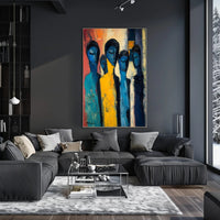 Abstract Ensemble Poster Print Modern Wall Art