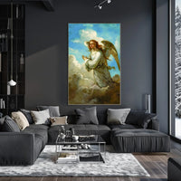 Angelic Presence in the Clouds Poster