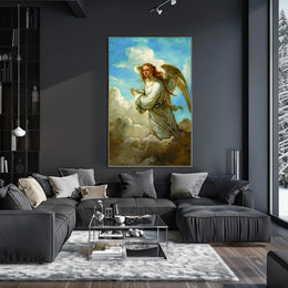 Angelic Presence in the Clouds Poster