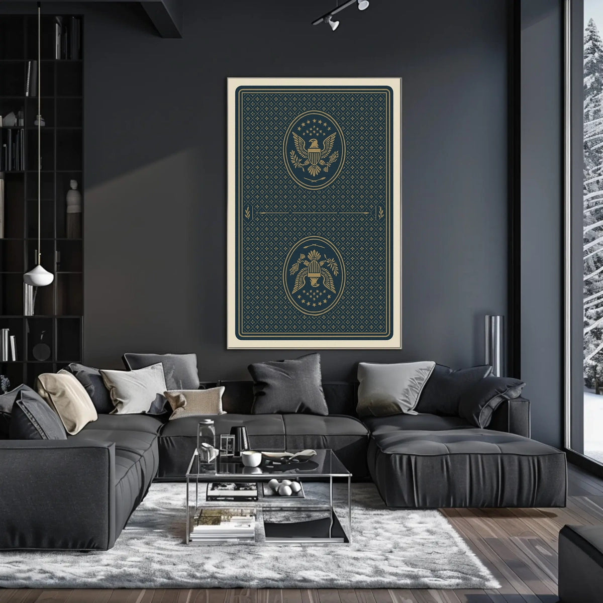 Presidential Emblem Design Art Concept For History Lovers Poster