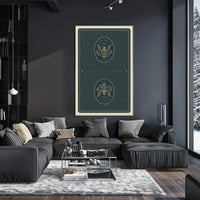Presidential Emblem Design Art Concept For History Lovers Poster
