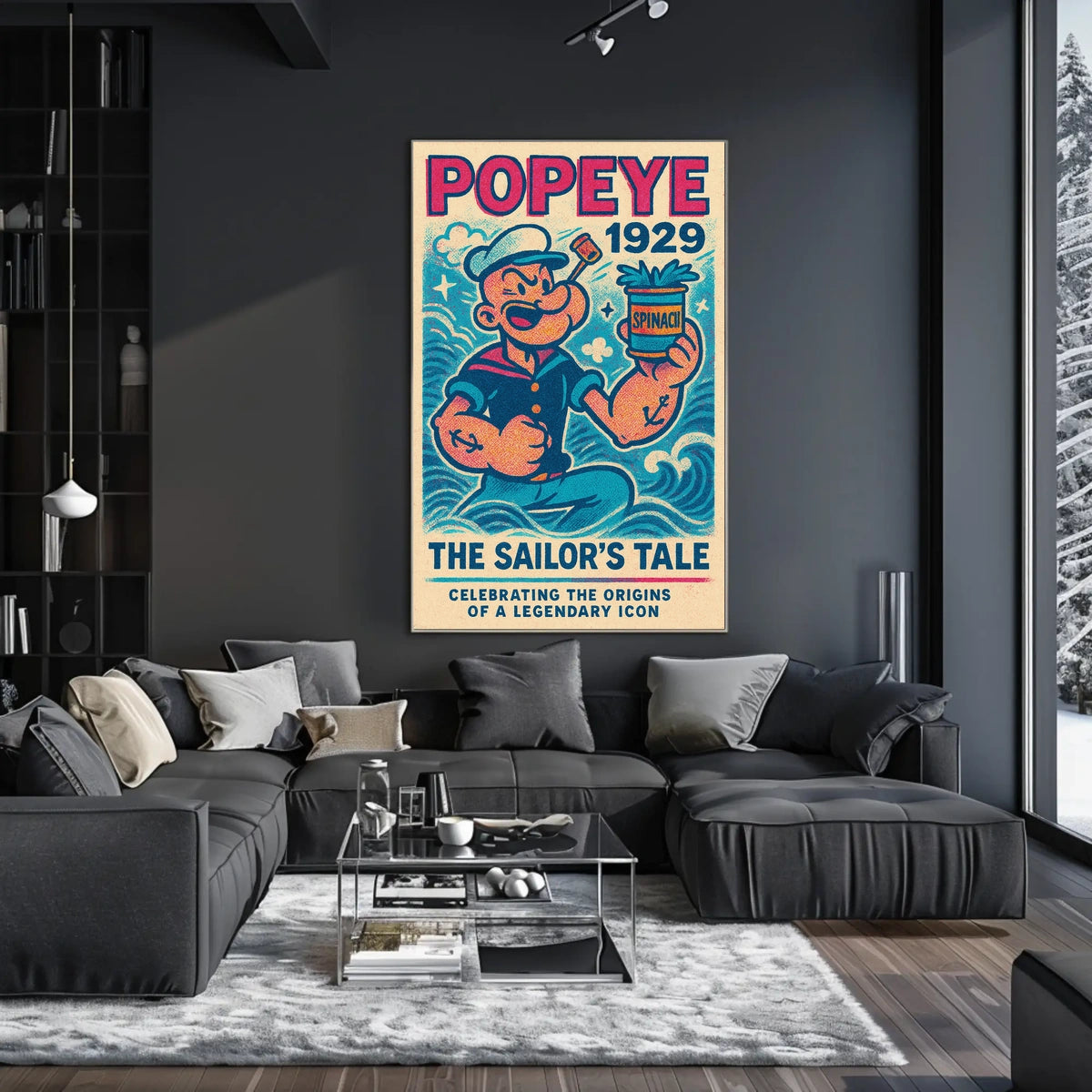 Popeye 1929 Art Poster POP-72