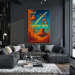 Fly Canyonlands Poster