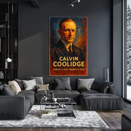 Calvin Coolidge Poster