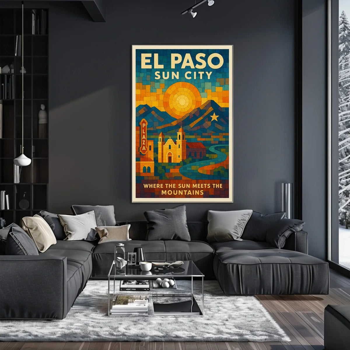 El Paso Sun City Poster