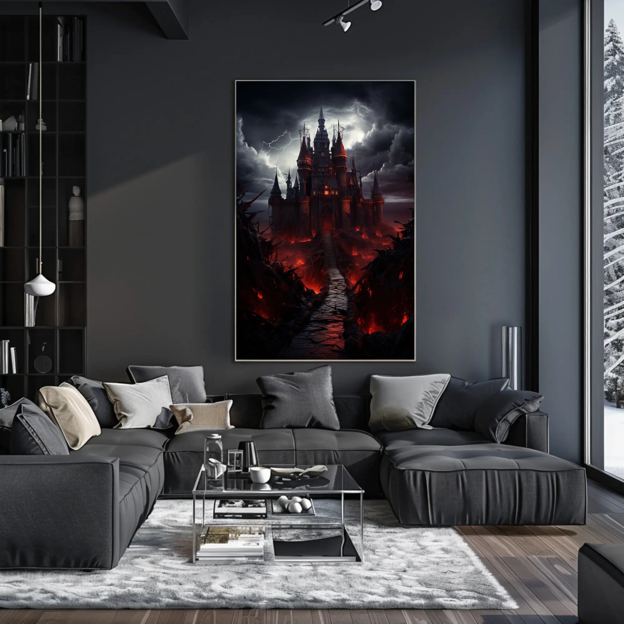 Castle Of Shadows Poster PosterGoat