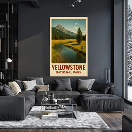 Yellowstone National Park Poster
